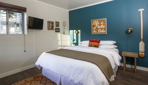 Suite estudio, 1 cama de matrimonio, cocina