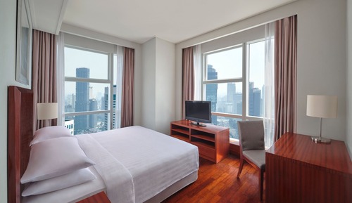 Suite Deluxe, 2 habitaciones, vistas a la ciudad (Corner)