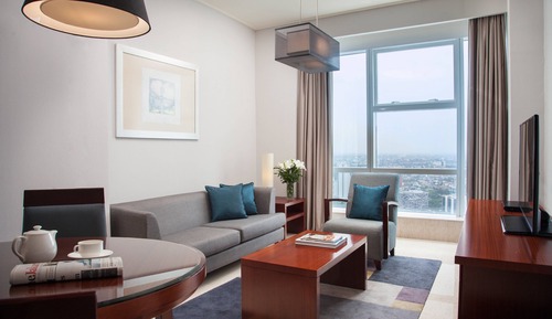 Suite ejecutiva, 2 habitaciones, vistas a la ciudad