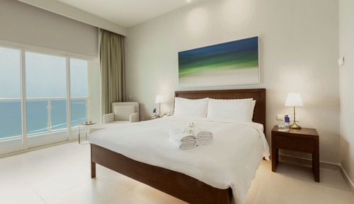 Suite junior, balcón, vistas al mar
