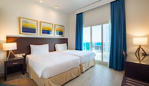Habitación familiar, balcón, vistas al mar