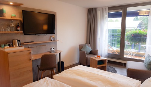 Panorama Comfort double room, balcony, park view