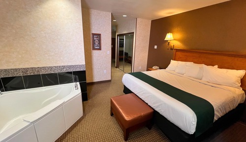 Suite de lujo, bañera de hidromasaje