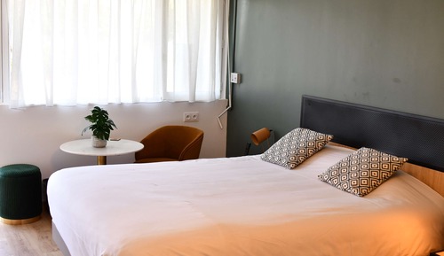 Habitación familiar, varias camas