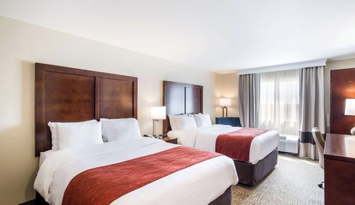 Habitación estándar, 2 camas de matrimonio, no fumadores