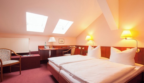 Habitación económica con 1 cama doble o 2 individuales