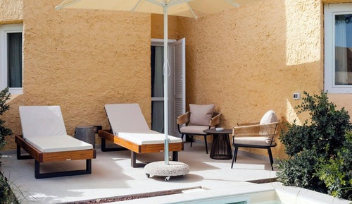 Habitación Deluxe, 1 cama de matrimonio grande, no fumadores, piscina privada