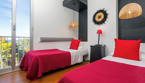 Habitación familiar, 2 habitaciones, vistas al mar