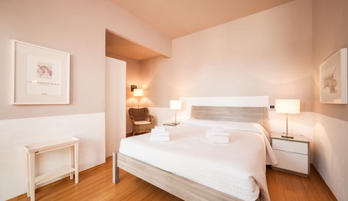 Habitación económica doble, vistas al mar