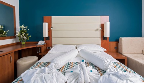 Habitación doble superior, balcón (Sea View)