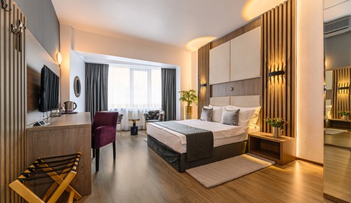 Habitación estándar doble, 1 cama de matrimonio (10% off in nearby restaurant)