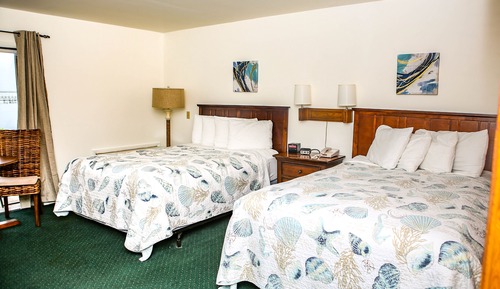 Habitación doble superior, 2 camas de matrimonio, no fumadores, vistas al mar