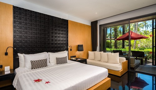 Habitación Deluxe, 1 cama de matrimonio grande (Lanai, Jet Tub)