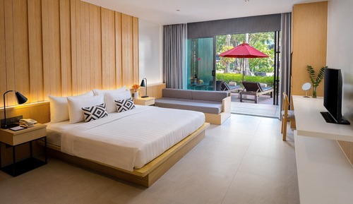 Habitación Deluxe, 1 cama de matrimonio grande (Lanai)