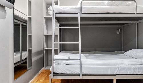 Habitación económica, varias camas, no fumadores, sin ventanas (No Bathroom)
