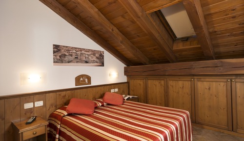 Habitación cuádruple, cocina