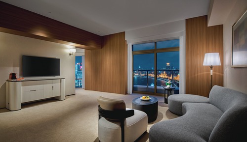 Suite panorámica, 1 cama de matrimonio grande, vistas al río