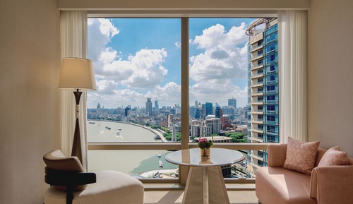 Habitación estándar, 1 cama de matrimonio grande, vistas al río