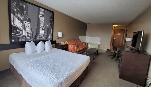 Upgraded, Habitación, 1 cama de matrimonio, bañera de hidromasaje