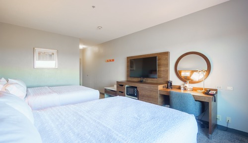 Habitación, 2 camas de matrimonio, accesible para personas con discapacidad, no fumadores