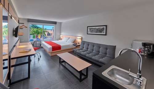 Habitación, 1 cama de matrimonio grande con sofá cama, no fumadores