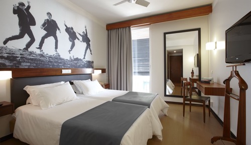 Habitación clásica, balcón