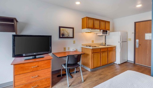 Estudio estándar, 1 cama doble, no fumadores, frigorífico y microondas