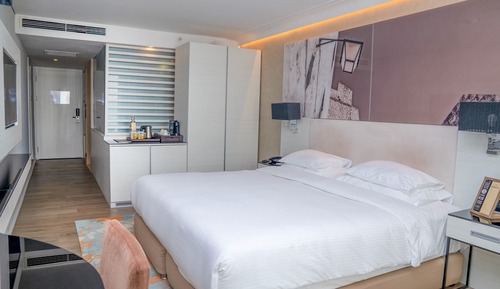Habitación superior, 1 cama doble, vistas al mar