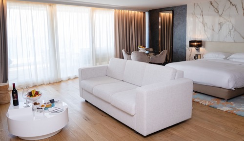 Suite, 1 cama de matrimonio grande, balcón, vistas al mar (Spa)