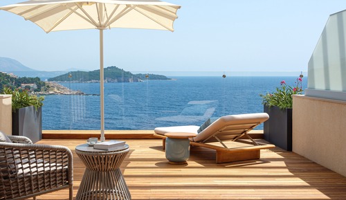Habitación Deluxe, 1 cama doble, vistas al mar