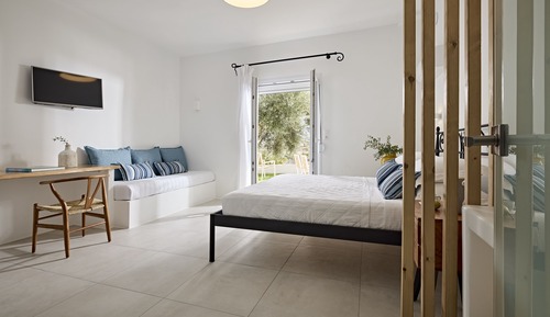 Habitación doble, vistas al jardín