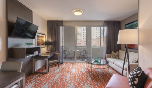 Suite ejecutiva, 2 habitaciones, balcón