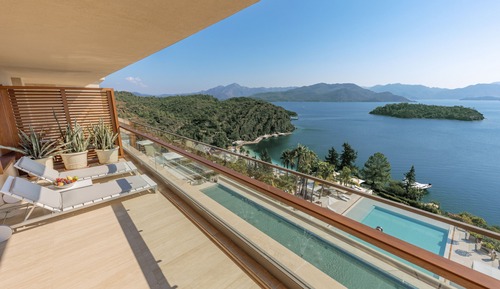 Suite junior, vistas al mar