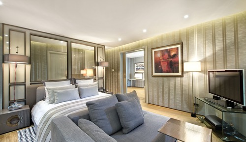 Suite presidencial, vistas al mar