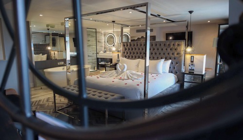 Loft, 1 cama de matrimonio grande