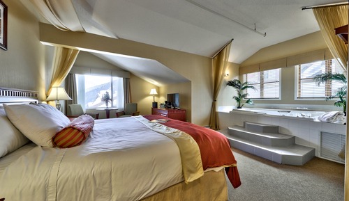 Habitación Deluxe, 1 cama de matrimonio grande, bañera de hidromasaje