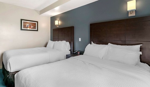 Habitación estándar, 2 camas de matrimonio, no fumadores