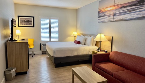 Suite estudio básica, 1 cama de matrimonio grande, no fumadores