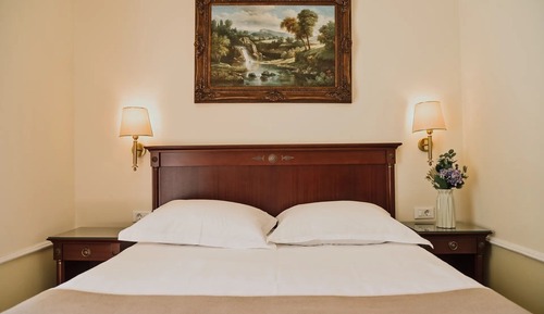 Habitación estándar con 1 cama doble o 2 individuales, vistas al mar