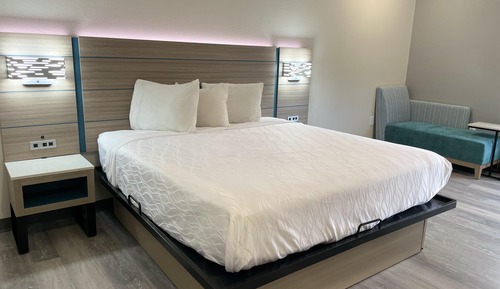 Habitación, 1 cama de matrimonio grande, accesible para personas con discapacidad