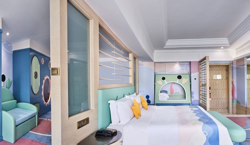 Habitación familiar, 1 cama de matrimonio grande (Joy Kids Uptopia)
