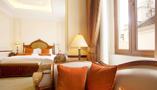 Suite Royal, 1 cama de matrimonio grande, vistas a la ciudad