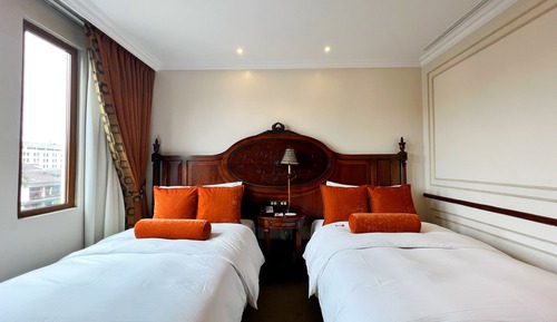 Suite Royal, 2 camas individuales, en la zona del patio