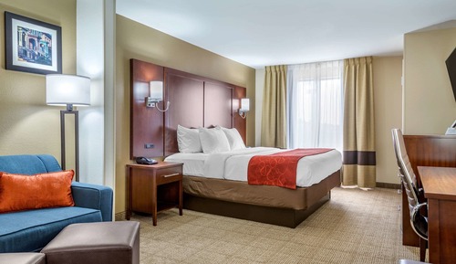 Suite estándar, 1 cama de matrimonio grande con sofá cama