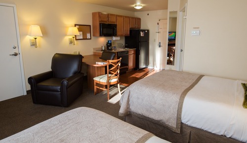 Suite estudio, 2 camas dobles