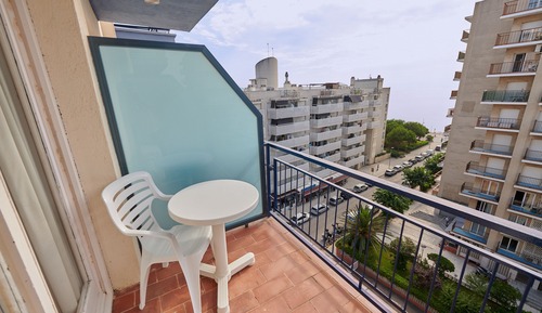 Habitación individual, vistas al mar