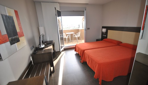Habitación superior, terraza