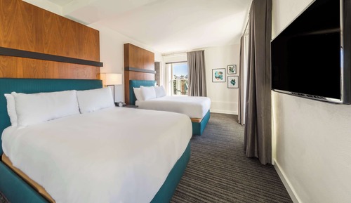 Room, 2 Double Beds, Accessible (Shower)