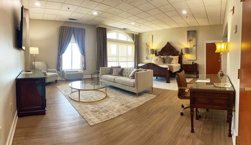 Suite estudio ejecutiva, 1 cama de matrimonio grande
