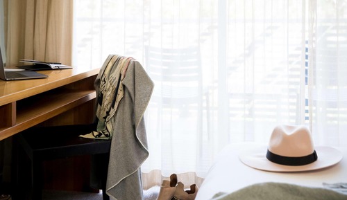Estudio, 1 cama de matrimonio grande